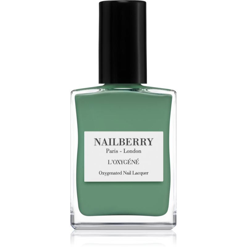 NAILBERRY L'Oxygéné лак за нокти цвят Mint 15 мл.