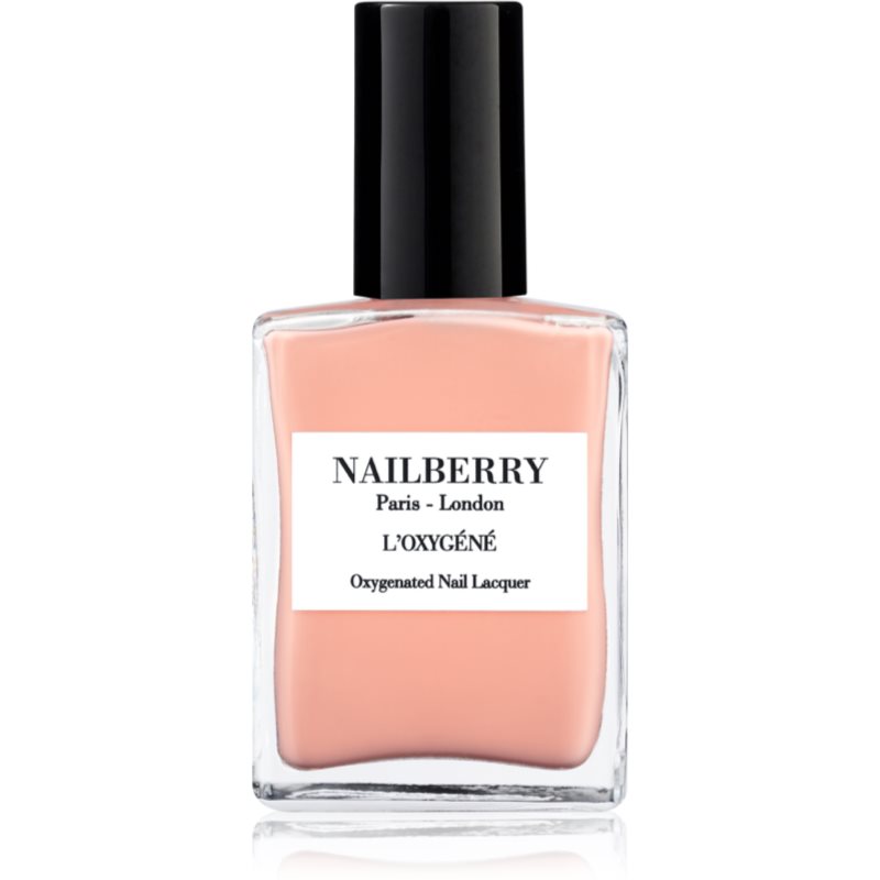 NAILBERRY L'Oxygéné лак за нокти цвят Peach Of My Heart 15 мл.