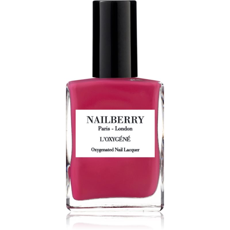 NAILBERRY L'Oxygéné лак за нокти цвят Pink Berry 15 мл.