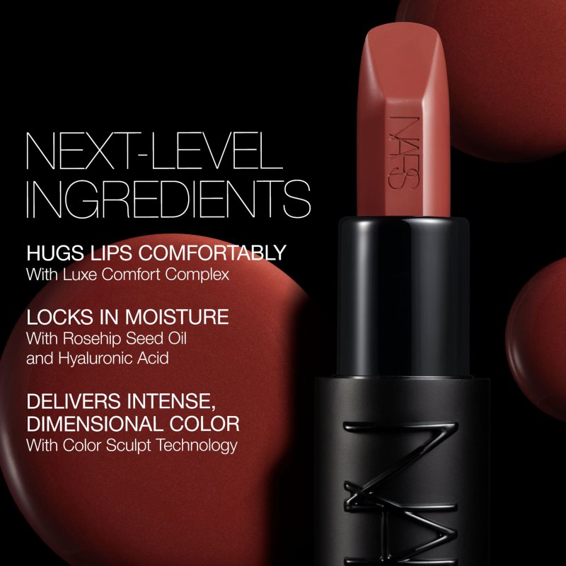 NARS Explicit Lipstick сатенено червило цвят EXPOSED 3.8 гр. - Image 8