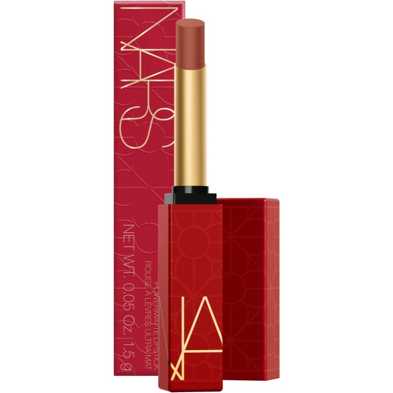 NARS Lunar New Year Powermatt Lipstick дълготрайно червило с матиращ ефект цвят START ME UP 1