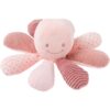 NATTOU Activity Cuddly Octopus плюшена играчка Lapidou Pink 1 бр.