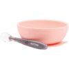 NATTOU Tableware Set of 2 Pieces сет за хранене за деца Pink 2 бр.