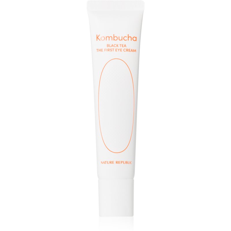 NATURE REPUBLIC Kombucha Black Tea The First Eye Cream хидратиращ крем за очи с анти-бръчков ефект 30 мл.