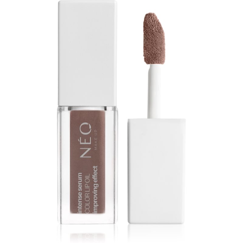 NEO MAKE UP Intense Serum Color Lip Oil гланциращо хидратиращо течно червило цвят 01 4