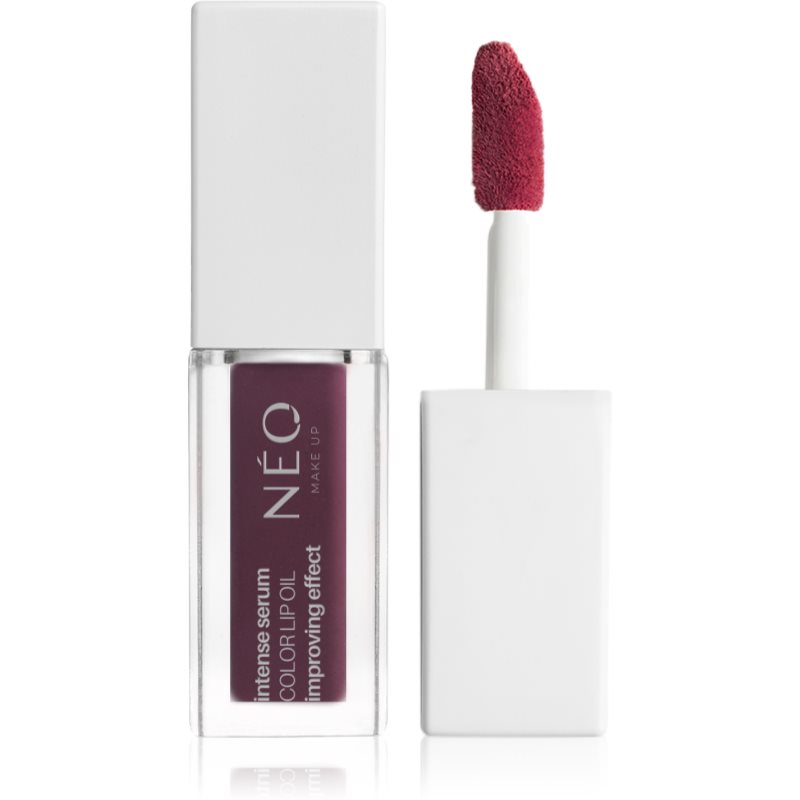 NEO MAKE UP Intense Serum Color Lip Oil гланциращо хидратиращо течно червило цвят 04 4