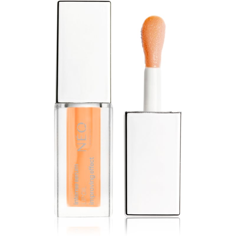 NEO MAKE UP Intense Serum Lip Oil подхранващо масло за устни цвят 01 Mango 5 мл.