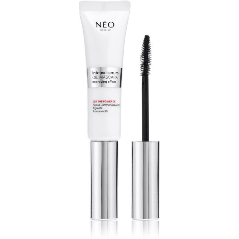 NEO MAKE UP Intense Serum Oil Mascara подхранваща спирала цвят Black 9 мл.
