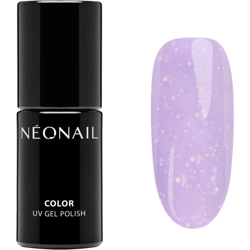 NEONAIL Baby Bloomer гел лак за нокти с блясък цвят Purple-mazing 7