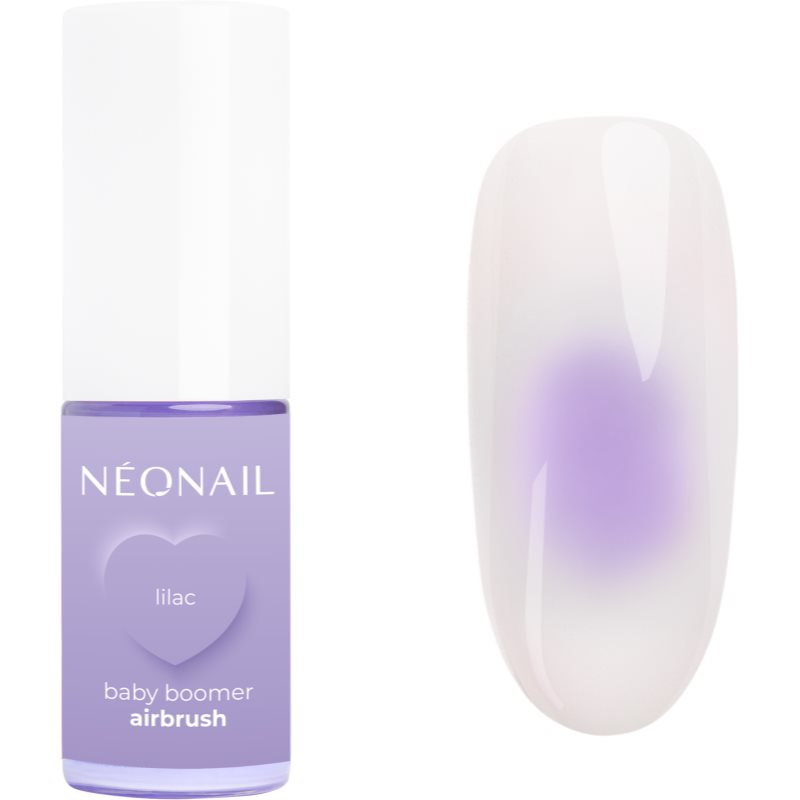 NEONAIL Baby Boomer Airbrush цветна пудра за нокти цвят Lilac 5 гр.