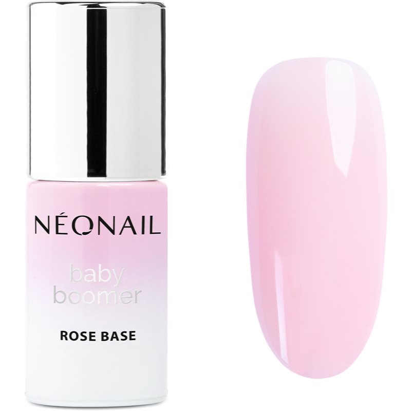 NEONAIL Baby Boomer Base основен лак за нокти с гел цвят Rose 7