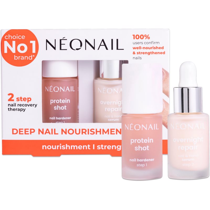 NEONAIL Nail Care Set Deep Nail Nourishment комплект за нокти и кожичките около ноктите на ниска цена