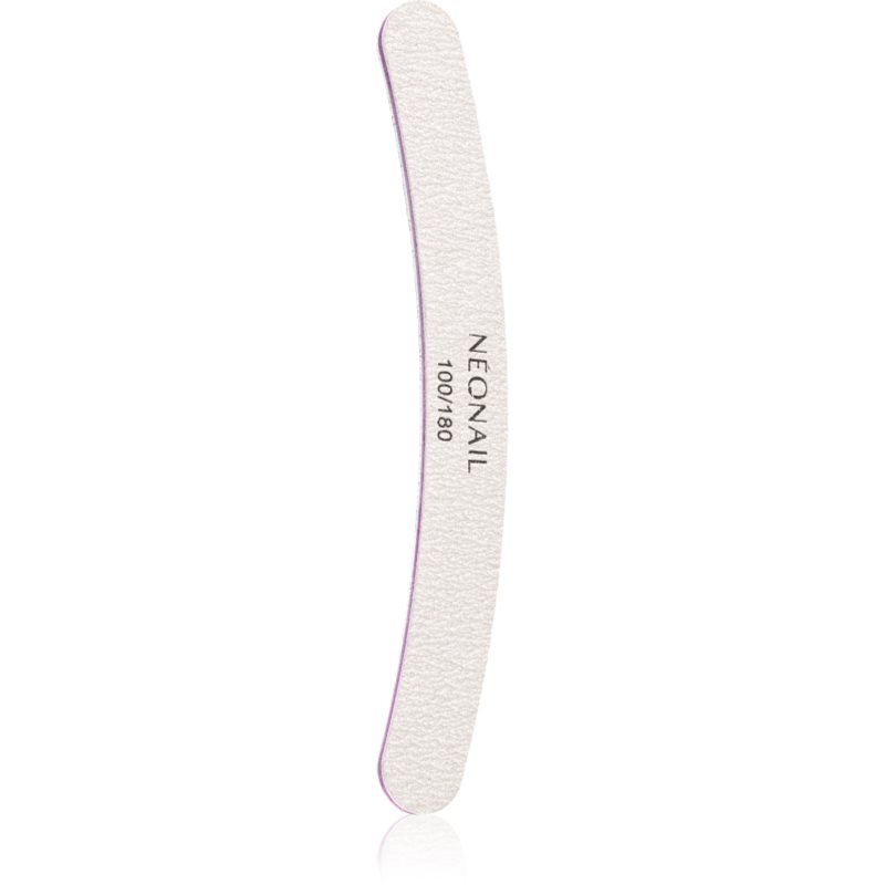 NEONAIL Nail File Curved пила за нокти 100/180 1 бр.