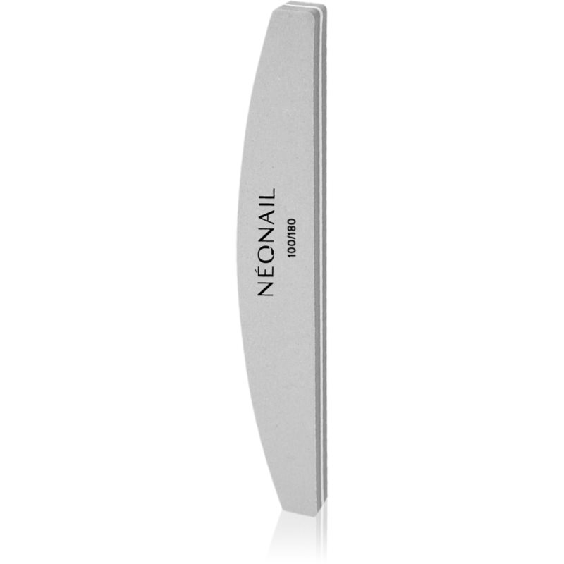 NEONAIL Nail File Trapeze пила за полиране на нокти тип 100/180 Grey 1 бр.