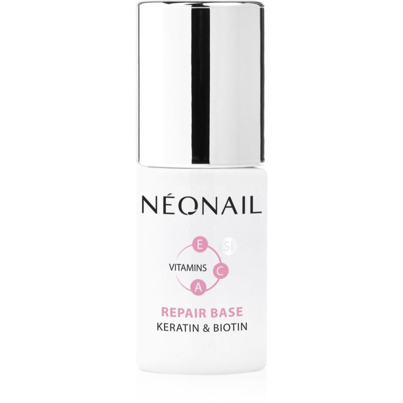 NEONAIL Repair Base укрепващ лак за нокти с кератин 7