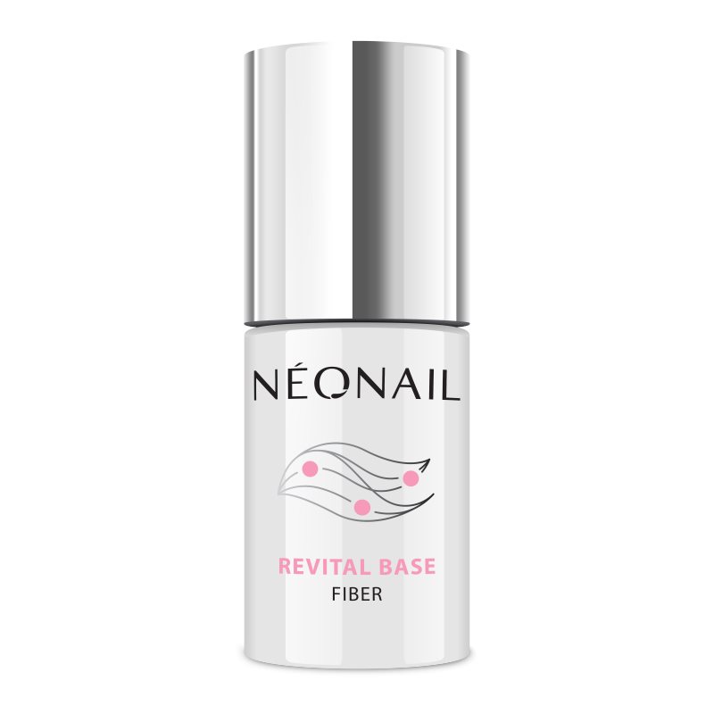 NEONAIL Revital Base Fiber основно гел покритие за гел и акрилни нокти цвят 7