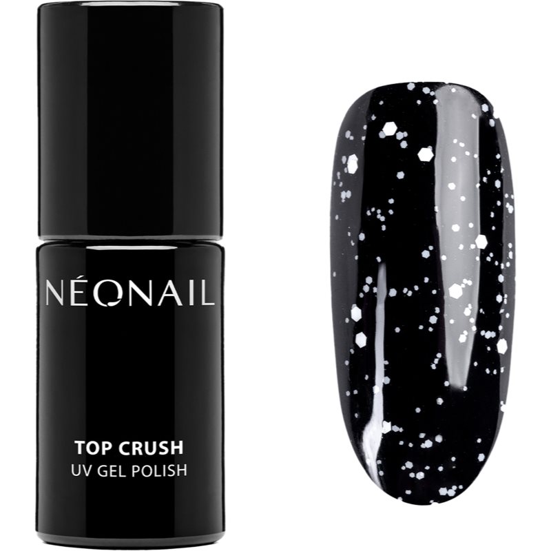 NEONAIL Top Crush топ лак за нокти с използване на UV/LED лампа цвят White Gloss 7