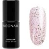 NEONAIL Top Glow гел топ лак за нокти цвят Gold Flakes 7