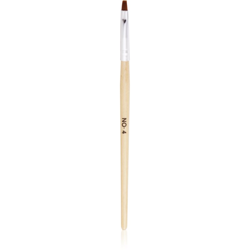 NEONAIL Wooden Brush четка за нанасяне на гелообразни продукти тип No. 4 1 бр.