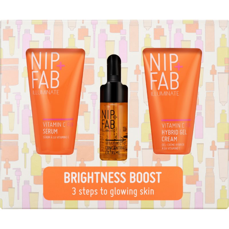 NIP+FAB Vitamin C Fix Brightness Boost комплект за грижа за лицето с витамин С