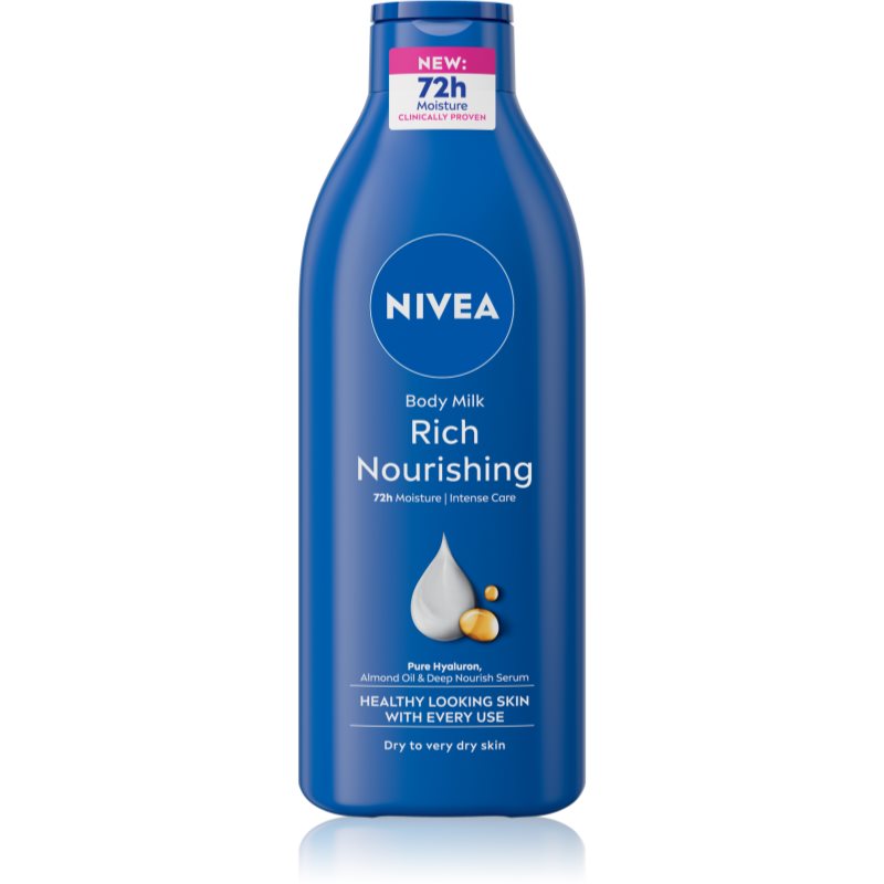 NIVEA Body Milk подхранващ лосион за тяло 400 мл.