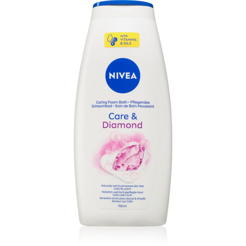 NIVEA Care & Diamond Гел за душ и вана 750 мл.