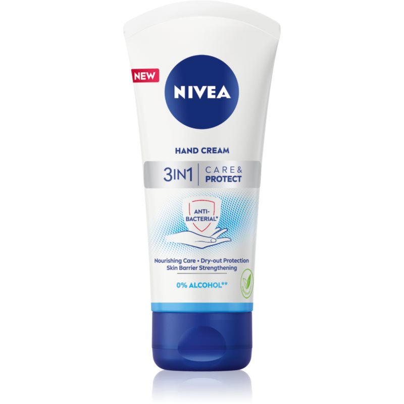 NIVEA Care & Protect крем за ръце 3 в 1 75 мл.