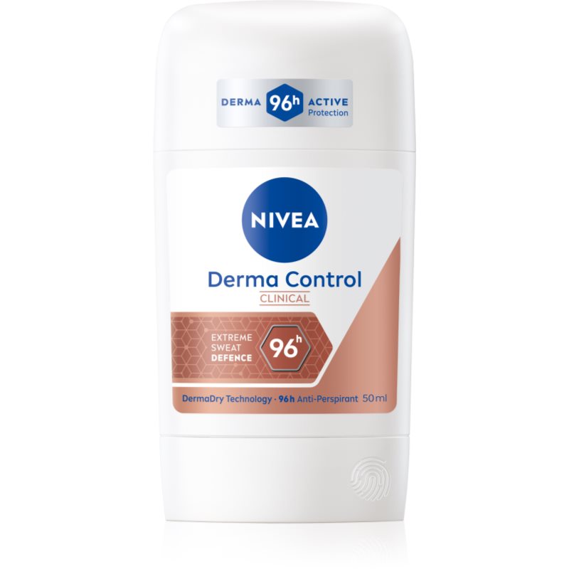 NIVEA Derma Dry Control твърд антиперспирант 50 мл.