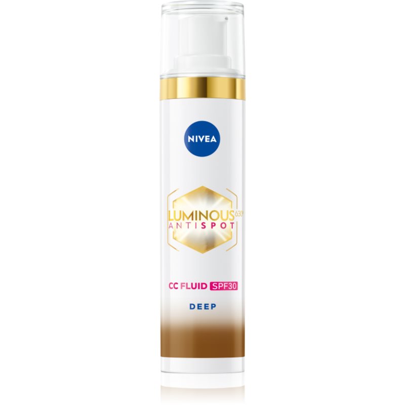 NIVEA Luminous 630 Anti Spot озаряващ СС крем SPF 30 цвят Deep 40 мл.