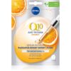NIVEA Q10 Energy противбръчкова платнена маска 1 бр.