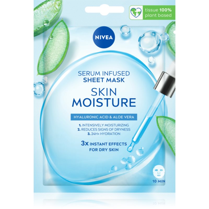 NIVEA Skin Moisture хидратираща платнена маска 1 бр. на ниска цена
