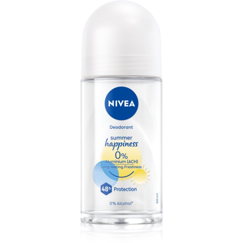 NIVEA Summer Happiness Fresh дезодорант рол-он без съдържание на алуминиеви соли 50 мл.