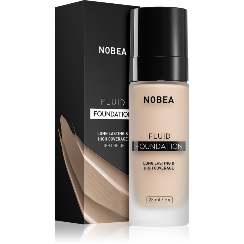 NOBEA Day-to-Day Fluid Foundation дълготраен фон дьо тен цвят Soft beige 07 28 мл.