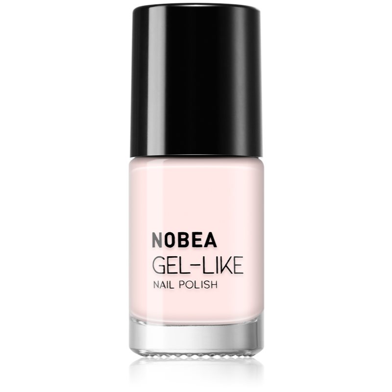 NOBEA Day-to-Day Gel-like Nail Polish лак за нокти с гел ефект цвят Antique white #N63 6 мл.