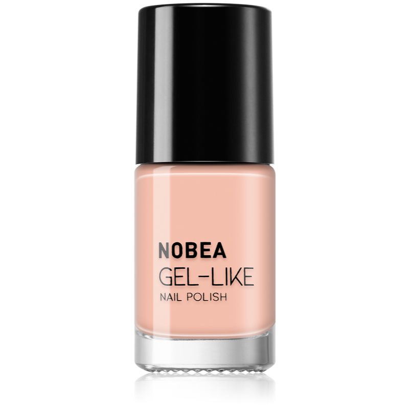 NOBEA Day-to-Day Gel-like Nail Polish лак за нокти с гел ефект цвят Moccasin #N60 6 мл.