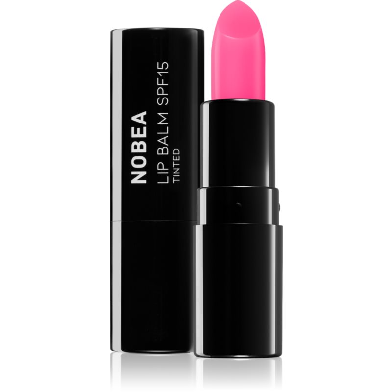 NOBEA Day-to-Day Lip Balm SPF 15 Tinted балсам за устни SPF 15 #L03 Peony pink 4 гр. на ниска цена