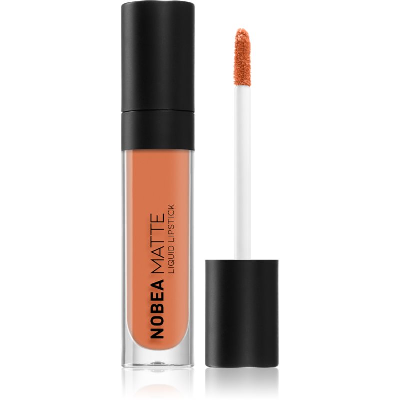 NOBEA Day-to-Day Matte Liquid Lipstick матиращо течно червило цвят Cinnamon #M05 7 мл.