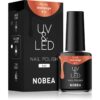 NOBEA UV & LED Nail Polish гел лак за нокти с използване на UV/LED лампа бляскав цвят Morange #10 6 мл.