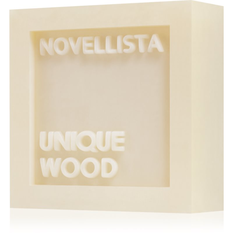 NOVELLISTA Unique Wood луксозен твърд сапун за лице