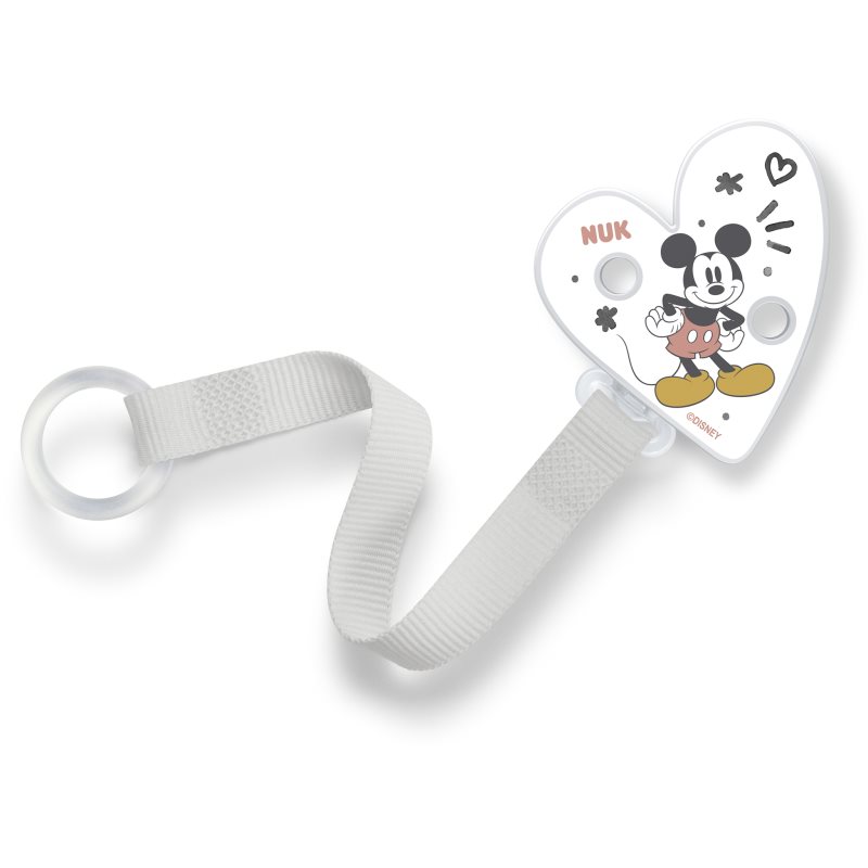 NUK Soother Band щипка за биберон Mickey 1 бр.