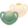 NUK for Nature биберон Green 0-6m 2 бр.