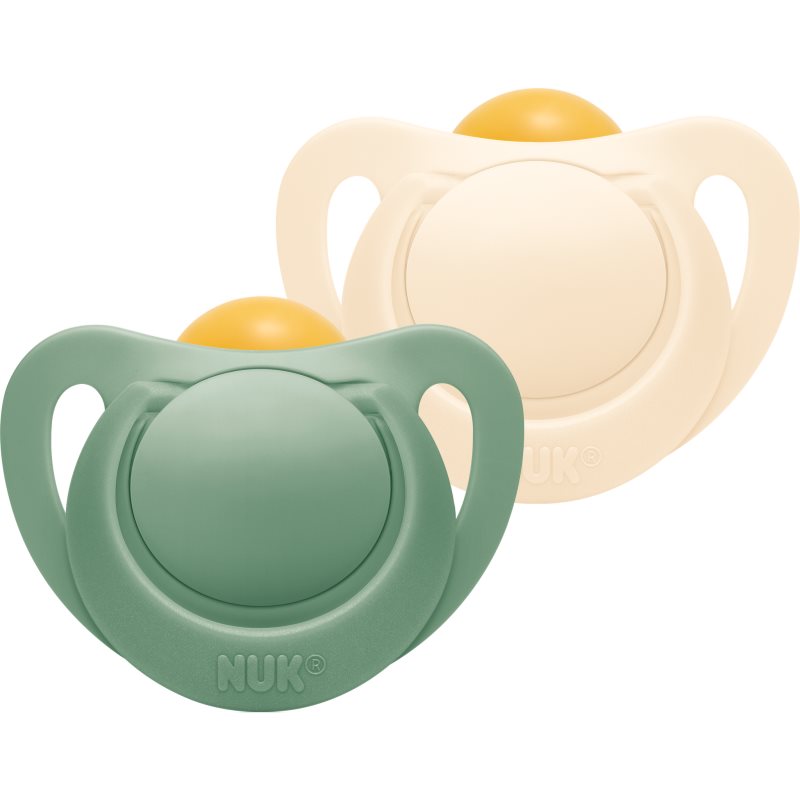 NUK for Nature биберон Green 6-18m 2 бр. на ниска цена