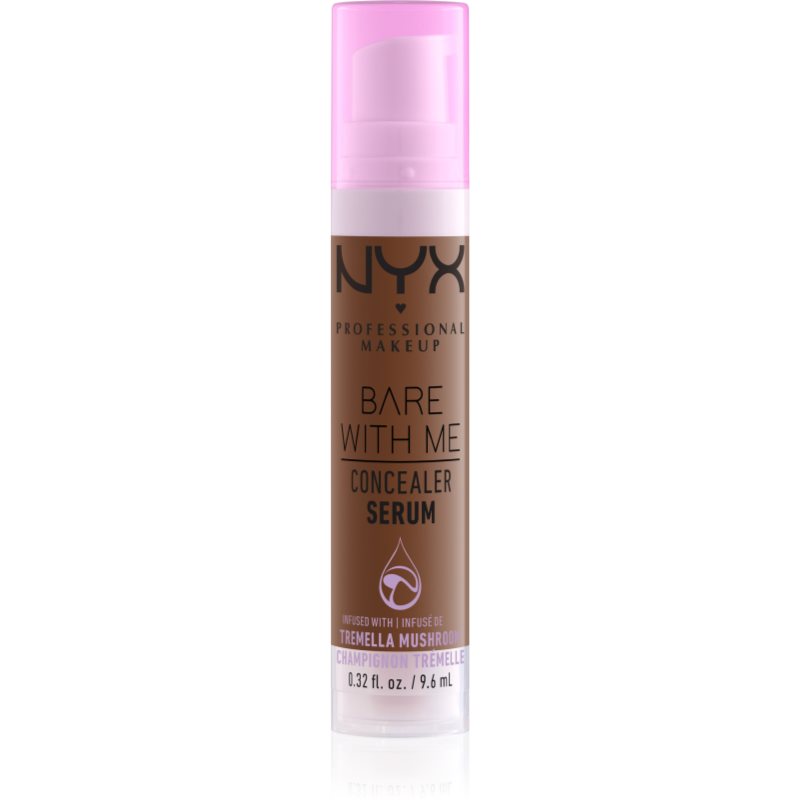 NYX Professional Makeup Bare With Me Concealer Serum овлажняващ коректор 2 в 1 цвят 12 Rich 9