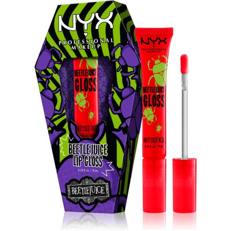 NYX Professional Makeup Beetlejuice Gloss хидратиращ блясък за устни 10 мл. на ниска цена