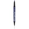 NYX Professional Makeup Beetlejuice Pinstripe Duo Liner очна линия 2 в 1 цвят 02 Purple Chrome 0