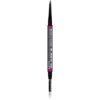 NYX Professional Makeup Blade & Shade молив за вежди с четка цвят 11 Grey гр.