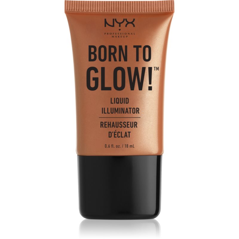 NYX Professional Makeup Born To Glow течен хайлайтър цвят 04 Sun Goddess 18 мл.