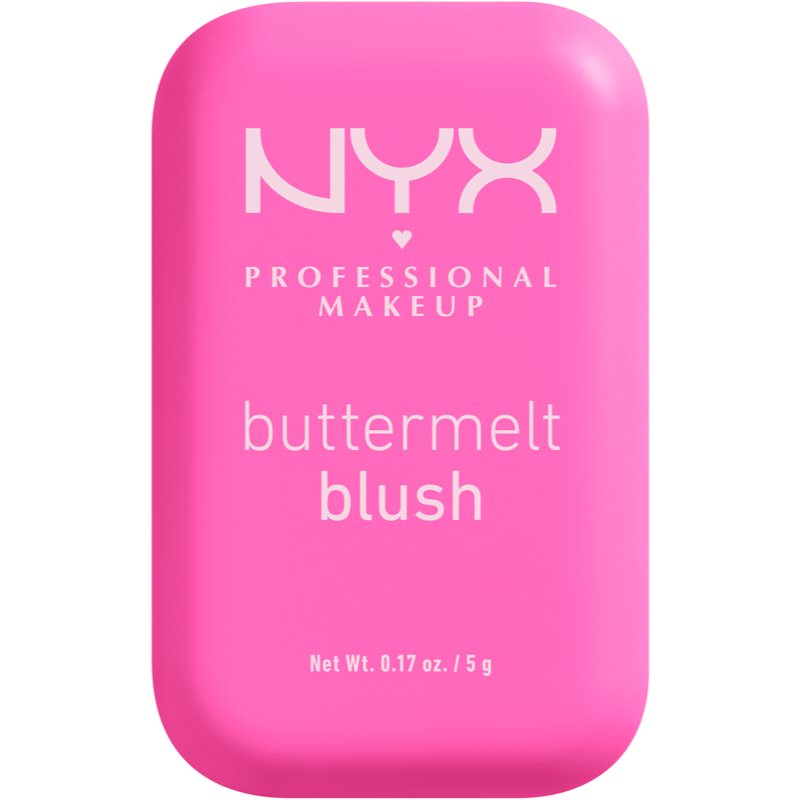 NYX Professional Makeup Buttermelt Blush руж - пудра цвят 01 My Butta Half 5 гр. на ниска цена