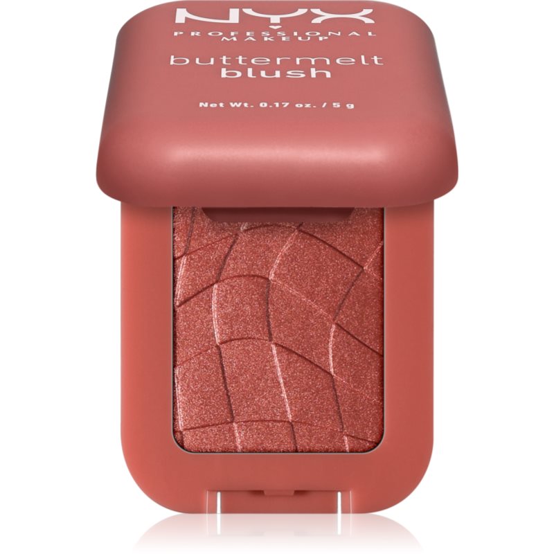 NYX Professional Makeup Buttermelt Blush руж - пудра цвят 09 Feeling Butta 5 гр. на ниска цена