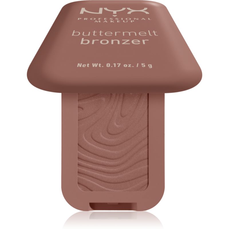 NYX Professional Makeup Buttermelt Bronzer бронзър-крем цвят 04 Butta Biscuit 5 гр.